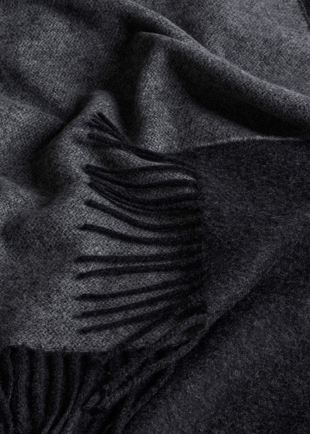 Gray Cashmere Blend Travel Scarf meandem