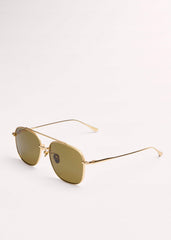 Olive Aviator Sunglasses meandem