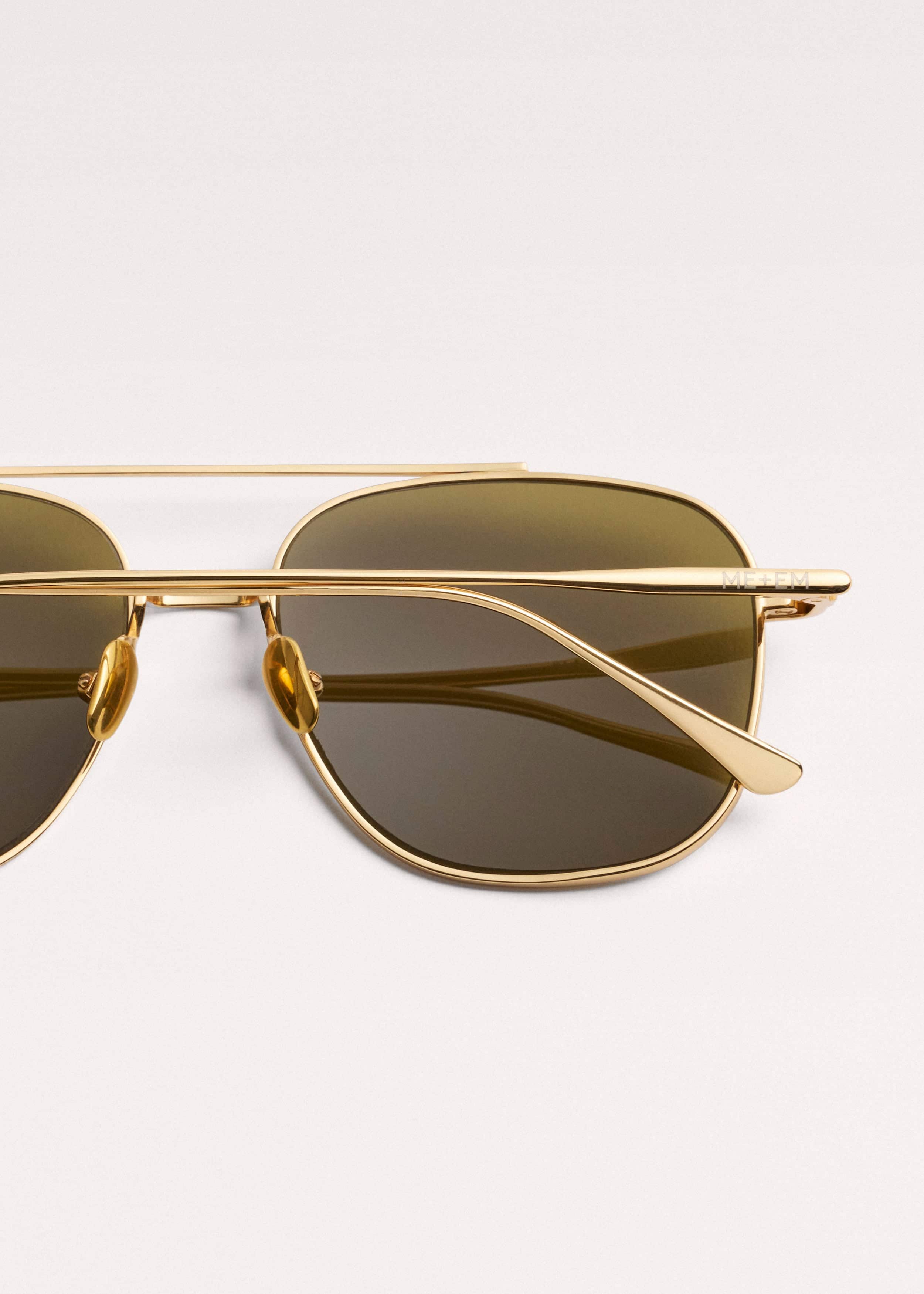 Olive Aviator Sunglasses meandem