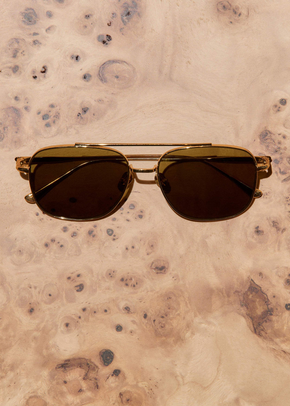 Olive Aviator Sunglasses meandem