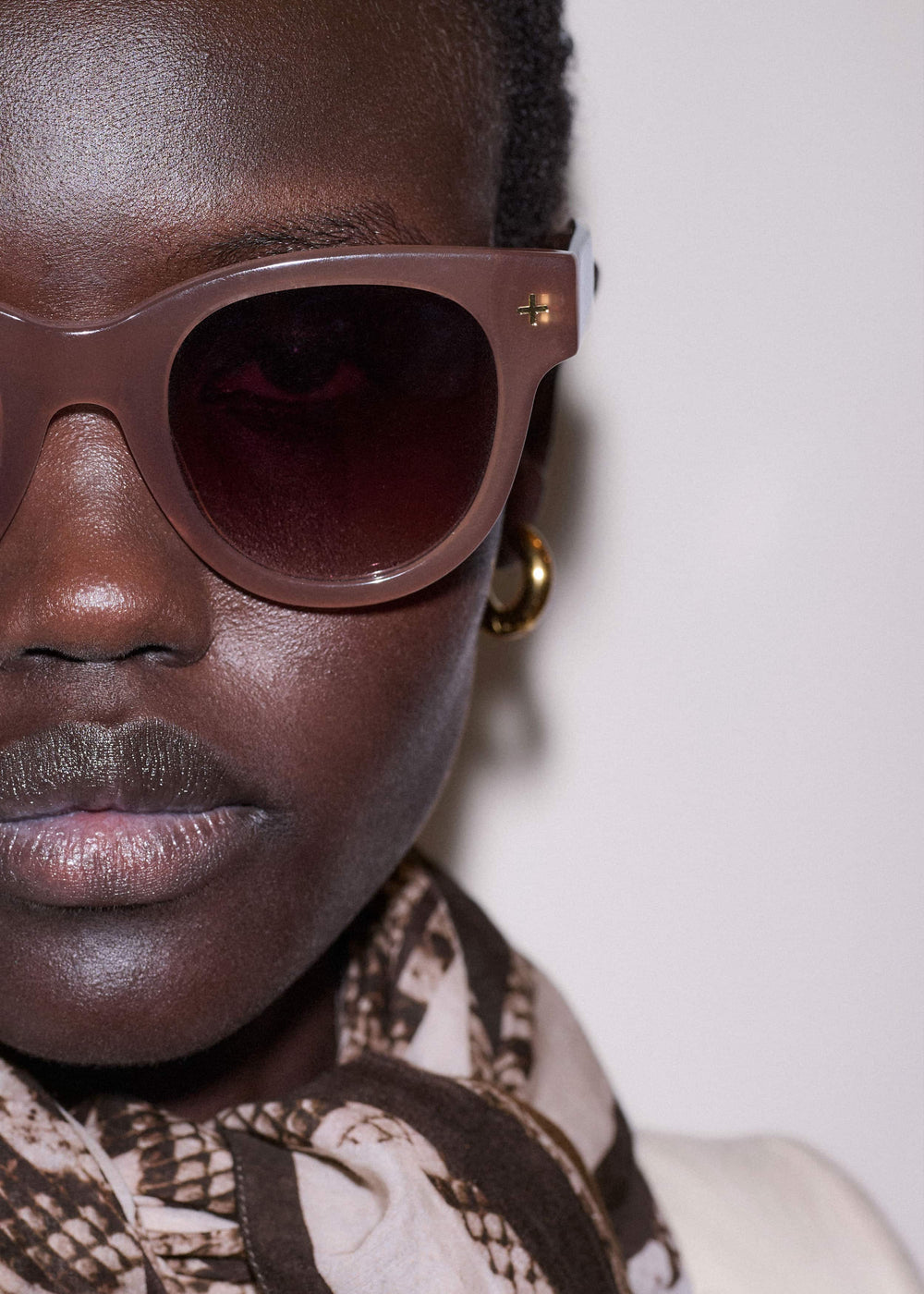 Nude D Frame Sunglasses meandem