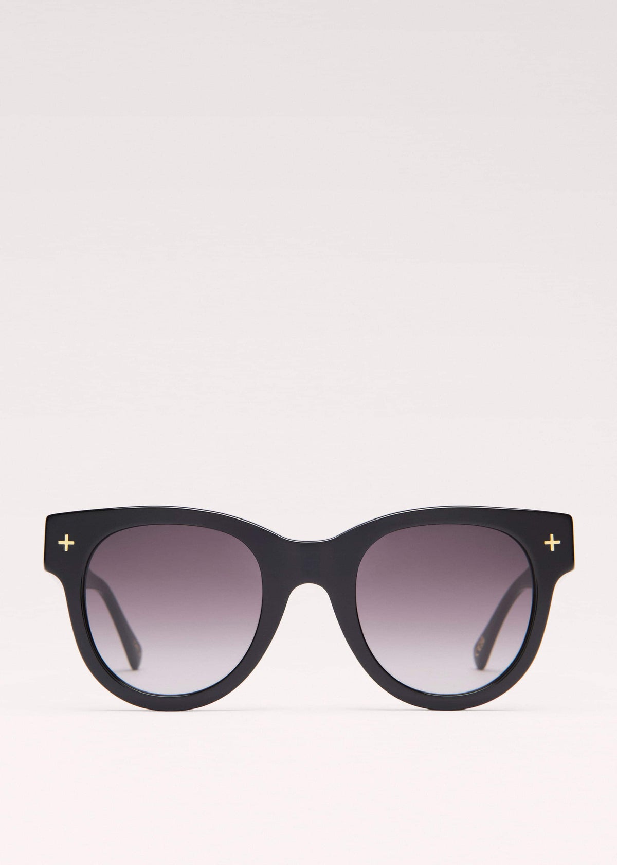 Black D Frame Sunglasses meandem