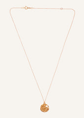 Gold Cancer Necklace meandem