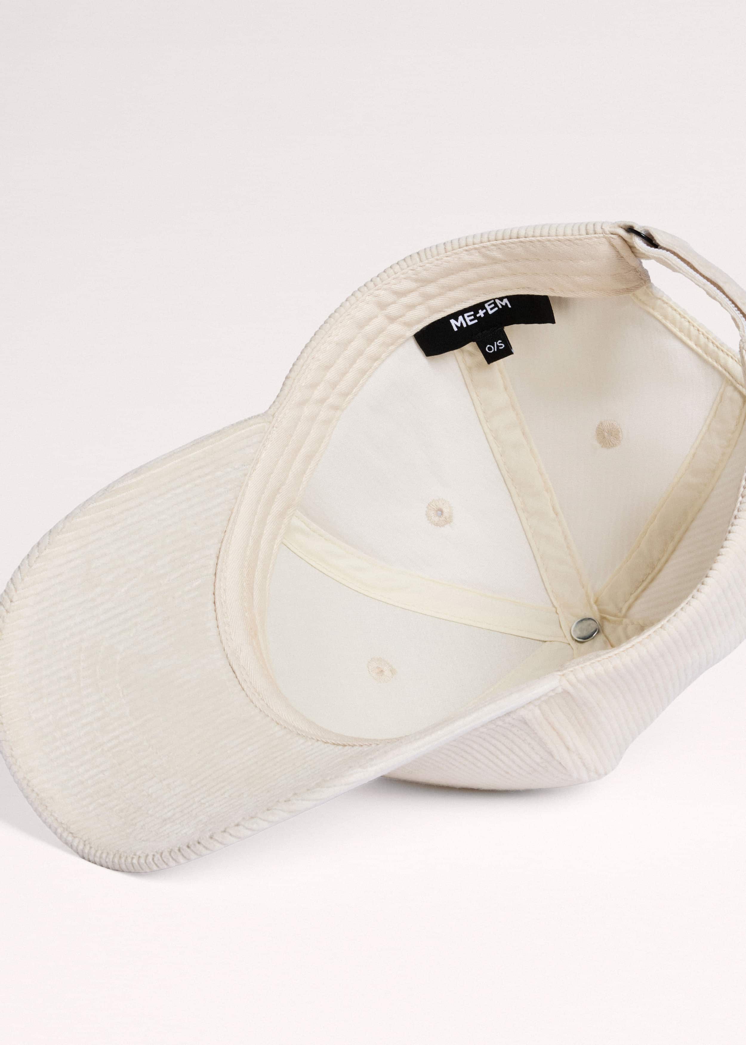 Cream Baseball Cap meandem