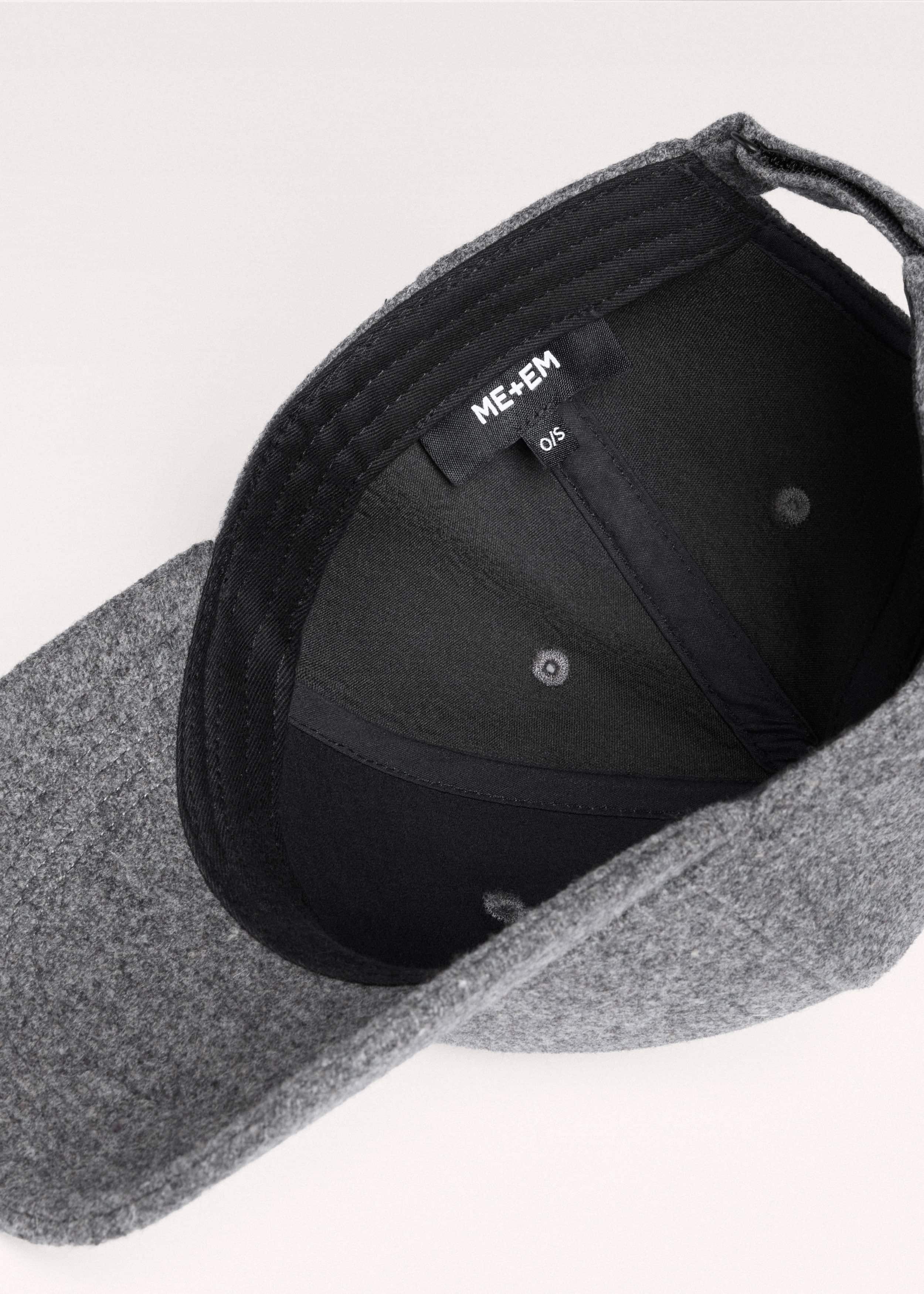 Gray Baseball Cap meandem